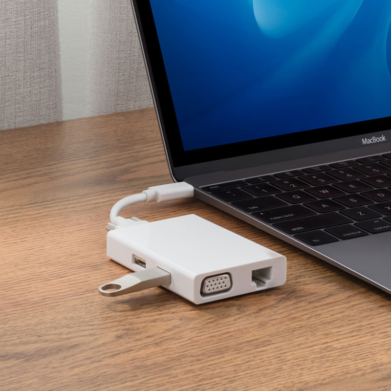 5个接口USB Type-C扩展坞