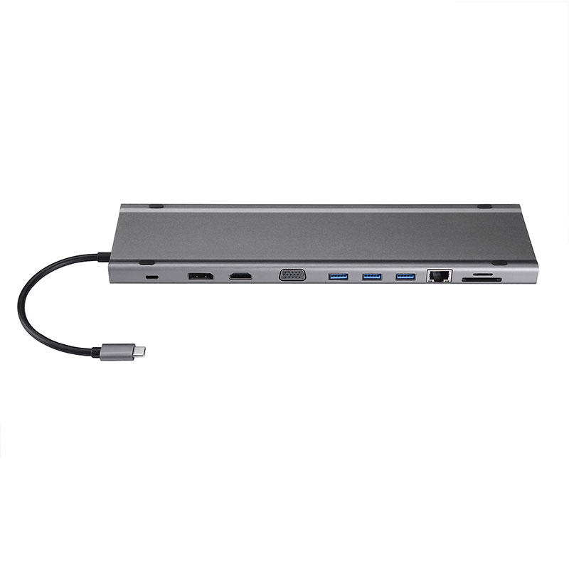 11口USB Type-C扩展坞支架