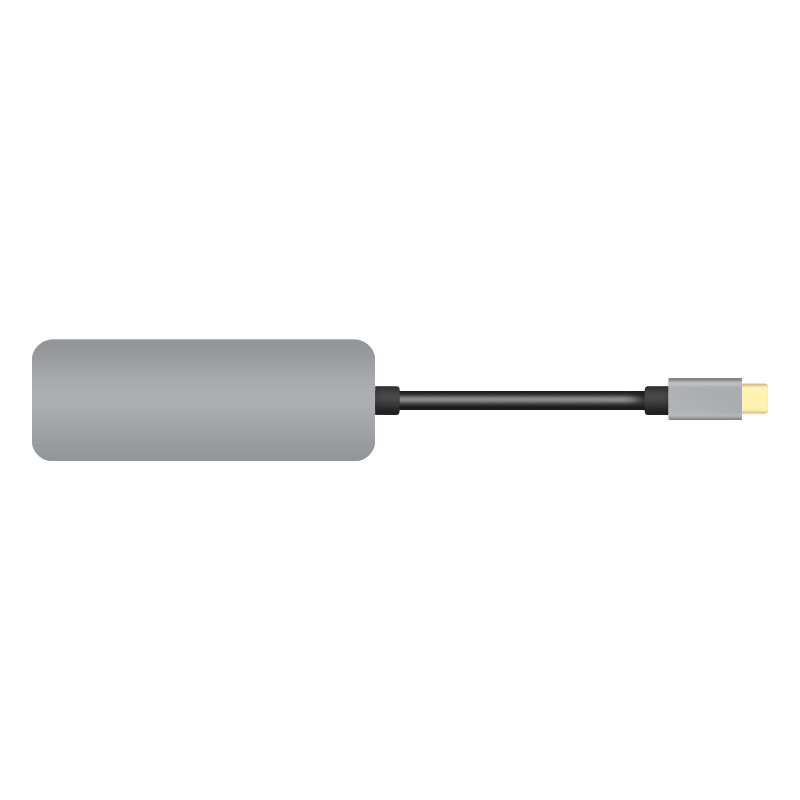 4个接口USB-C扩展坞