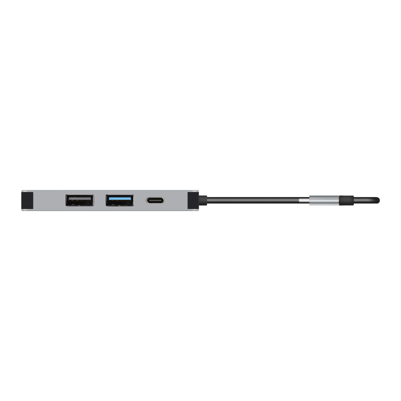 4个接口USB-C扩展坞