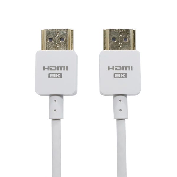 白色8/K HDMI高清线