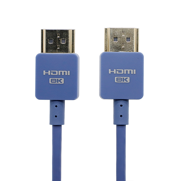 蓝色8K HDMI高清线