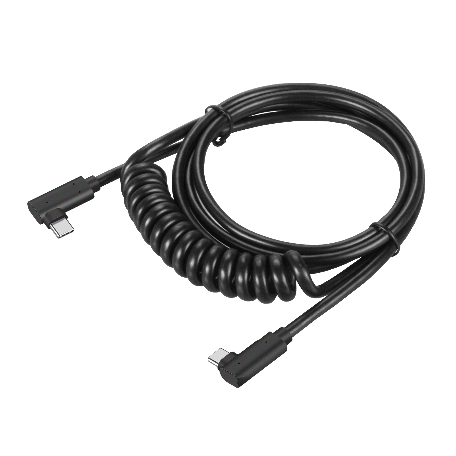 弹簧线身USB-C数据线
