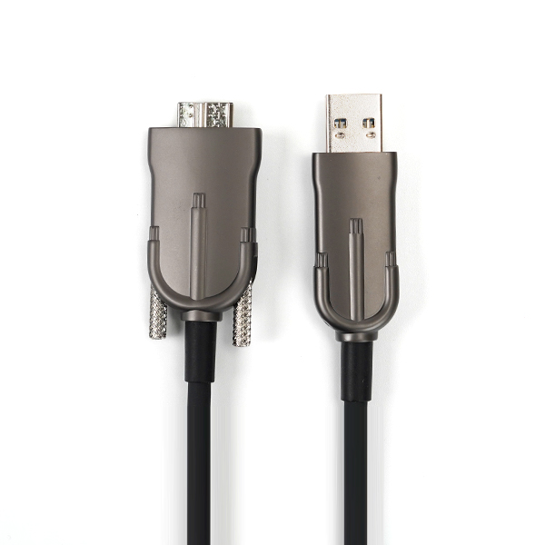 USB-A to MicroB光纤数据线