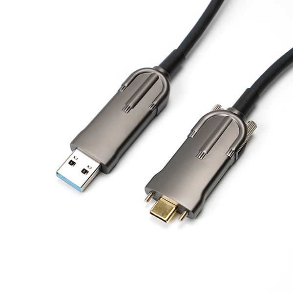 USB-A to Type-C光纤数据线