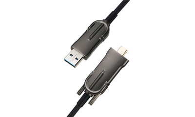 线缆制造商发布光纤USB3.1 Type C数据线