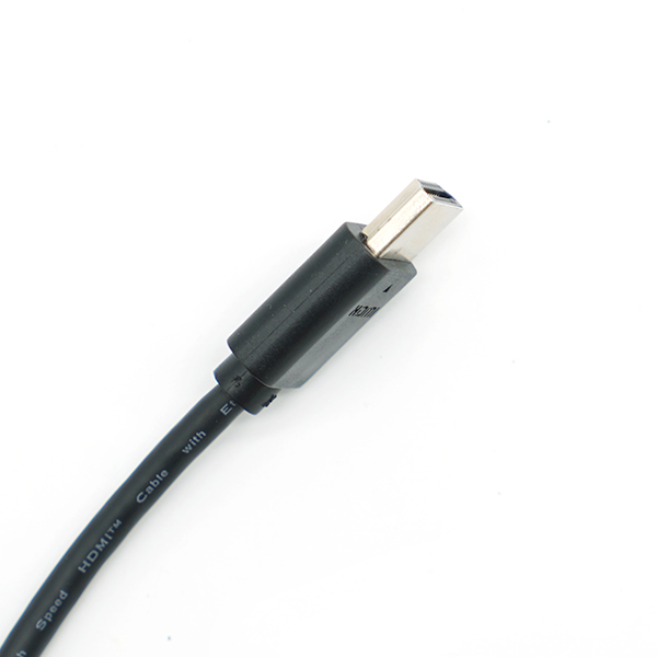 HDMI带转USB-C转接头线缆