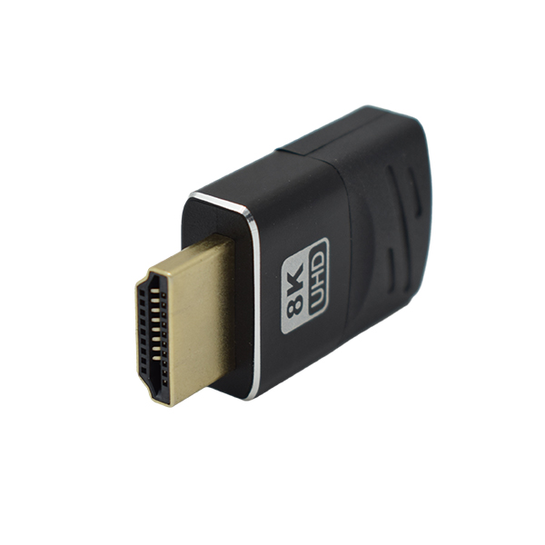 HDMI公 to HDMI母8K转接头