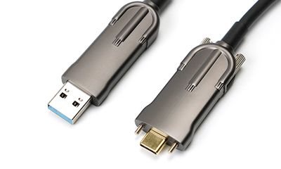 长度不够？试试USB-A to Type-C光纤数据线