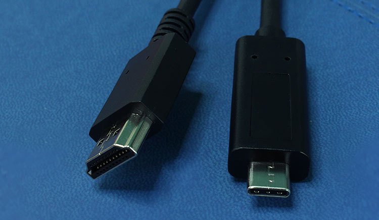 hdmi转usbtypec线的方案和实物