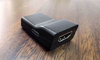 HDMI转USB TYPE-C小拓展坞实现AR眼镜边充边玩