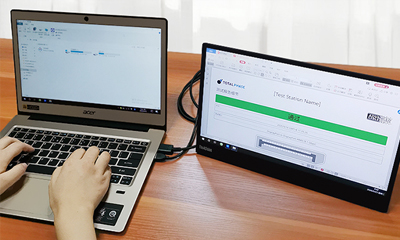 SWITCH连接便携显示器用什么线