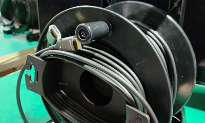 HDMI工程线，使用绕线器施工更方便