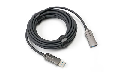 中控机USB-A公转母光纤数据线束