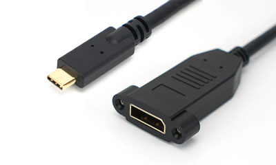 USB-C to DP母转接线